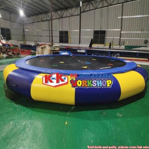 Factory Inflatable Amusement Park Outdoor Water Play Inflatable Air Jumping Trampoline Bouncing TOYS