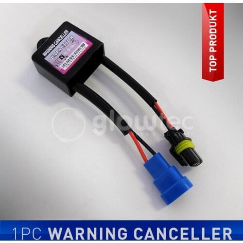 1Pc XENON ERROR FREE Warning Canceller HID CAR Lights Decoder Auto HID Lamp Relay Capacitor Load Resistor Canbus GLOWTEC