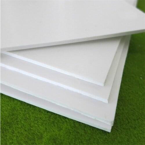 300x200mm With 1mm 2mm 3mm 5mm 7mm 9mm Thickness PVC FoamPlastic Flat Sheet Board Model Plate