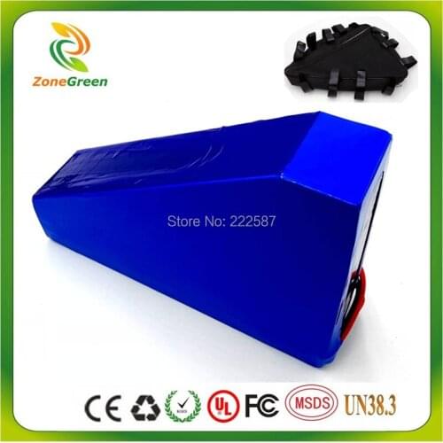 72Volt 1500W 2000W 72V 14.5AH for panasonic cell Triangle Lithium Battery Pack For Electric Bike Electric Scooter wth 2A charger