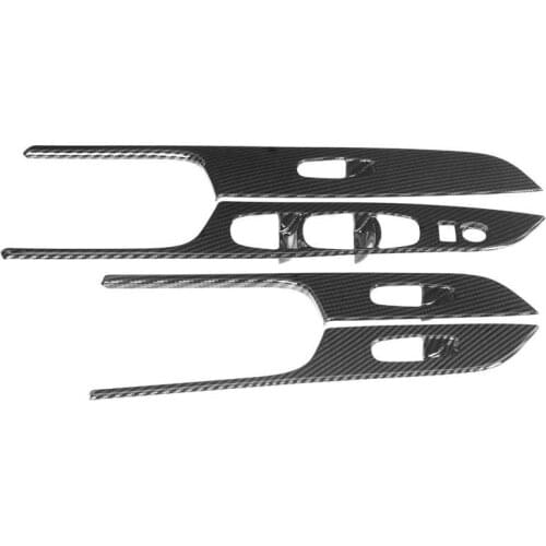 Car Window Switch Lift Control Panel Cover Trim Fit for Nissan Navara Frontier NP300 2015 2016 2017 2018 2019 Car style