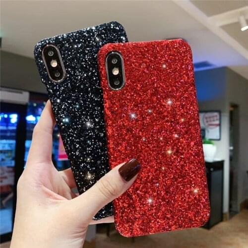 Bling Glitter Sequins Case For Samsung Galaxy S20 FE Back Cover Note 20 Ultra Note 9 10 A30S A40 M31 A52 A21 A31 A51 A71 Cases