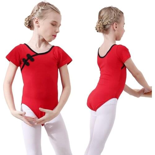 Cotton Ballet Dance Gymnastics Leotard for Girls Bodysuits Children Ballerina Dancing Clothes Clothing Costume Dancer Wear
