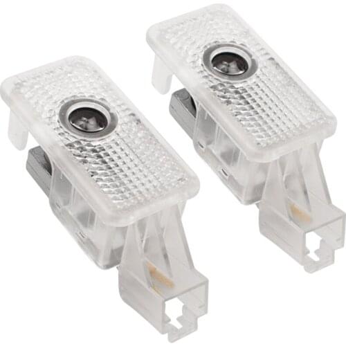 2pc Car Logo Door Welcome LED Light Lamp For Honda Civic 4 door sedan 2001-2012 7 8 For Civic Hybrid 2009-2011