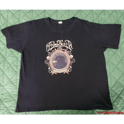 MOONSORROW T Shirt PAGAN BLACK VIKING METAL Sz medium