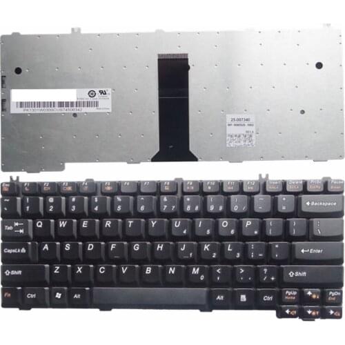 GZEELE English New Laptop keyboard for Lenovo Y430A Y330G V100 V200 V300 V450 E42 Black US Version