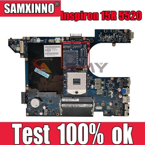 Original Laptop motherboard For DELL Inspiron 15R 5520 3560 7520 HM77 Mainboard CN-0N35X3 0N35X3 QCL00 LA-8241P SLJ8C