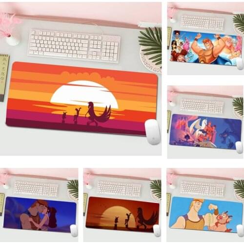 Disney Hercules Rubber PC Computer Gaming mousepad L Large Gamer Keyboard PC Desk Mat Computer Tablet Gaming Mouse Pad