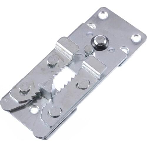 New 1pcs Metak Sofa Sectional Connector Furniture Connector Snap Tool For Securing Furniture Wood Frame Bottom Hardware