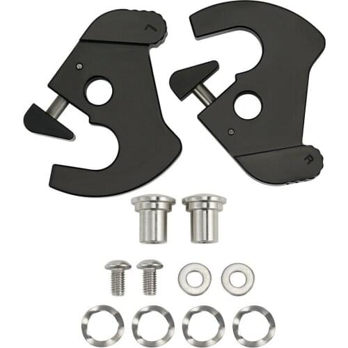 Detachable Rotary Luggage Rack Docking Latch Clip Kit for Harley Electra Road Street Glide Motorcycle Sissy Bar Motorcycle Cover