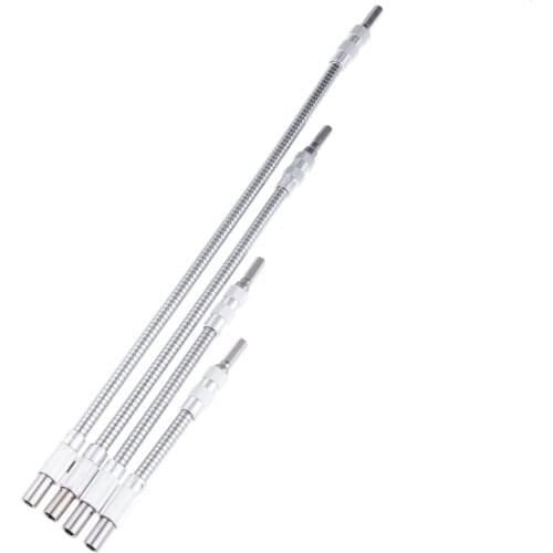 1Pc 15/20/30/40cm Electronic Drill 1/4" Hex Flexible Shaft Screwdriver Extension Bit Holder Flex Screwdriver Extension Adapter
