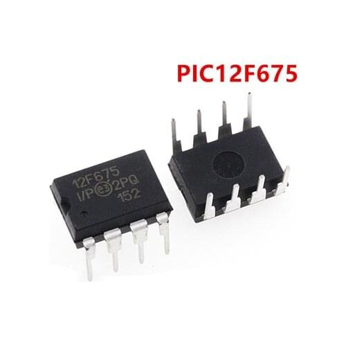 20piece~100piece/LOT PIC12F675-I/P DIP-8 12F675-I/P DIP8 100% NEW Original In stock