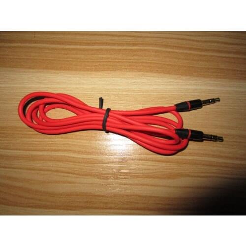 200pcs/lot 1.2m 3.5mm male to male Stereo AUX Audio Cable for iphone cell phone Mp3