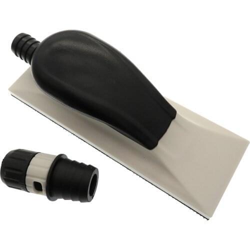 200x70mm Vacuum Hand Sanding Block Dust-free Multi Hole Hook and Loop