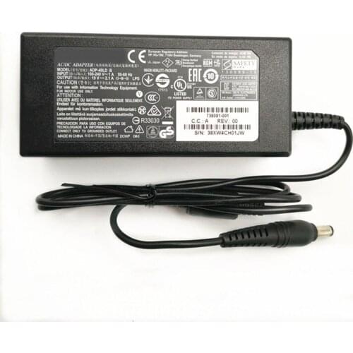 19V 2.1A 40W AC Adapter Delta for Clevo N250BU Mobility Laptop