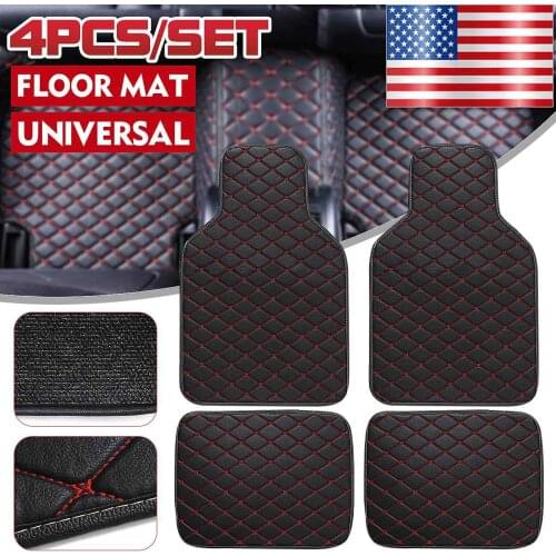 Universal car floor mat for vw for polo accessories for vw for passat b5 b6 golf touran tiguan for jetta car accessories Car mat