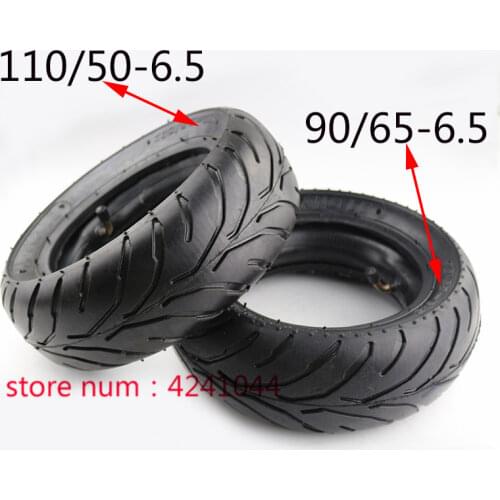 Free shipping Mini Motorcycle Accessories 49CC Small Sports Car tyre and inner tube 110/50-6.5 90/65-6.5 tire