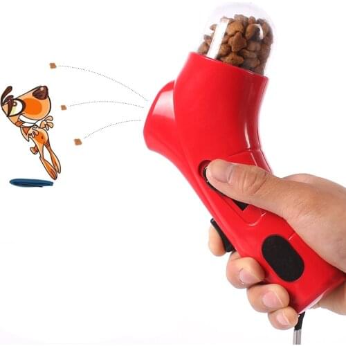 3 Color Pet Dog Interactive Toys Food Transmitter Catapult Games Training Outdoor Puppy Feeder Reward Training For Dog Toy