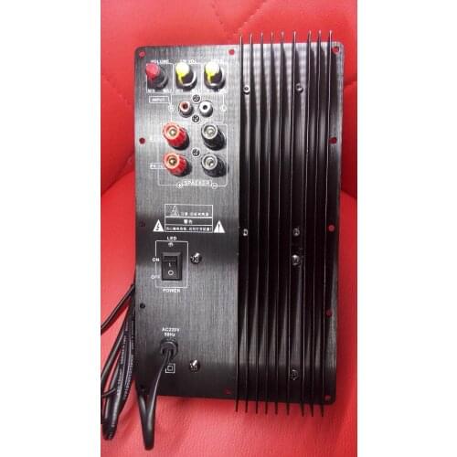 Big power 300W 2.1 multimedia subwoofer power amplifier board, bass amplifier board parallel TDA7293 3 channel amplifier