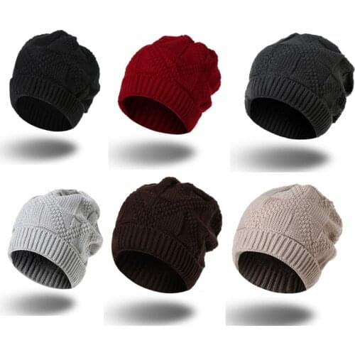 Wholesale 5pcs a lot women Winter Warm Casual Beanies Adult sport Bonnet outdoor Men and Women Winter Knitted Beanies Caps