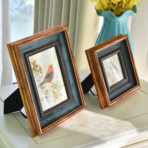 American Style Frame For Wedding Photo 4/7/10 inch Picture Frames Hanging Wall Photo Frame 6 Colors Room Desktop marcos de fotos