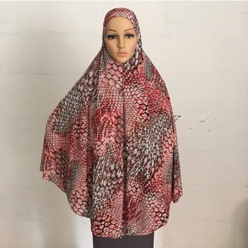 Merly Oversize One Piece Long Hijab Colorful Headscarf 100*90cm