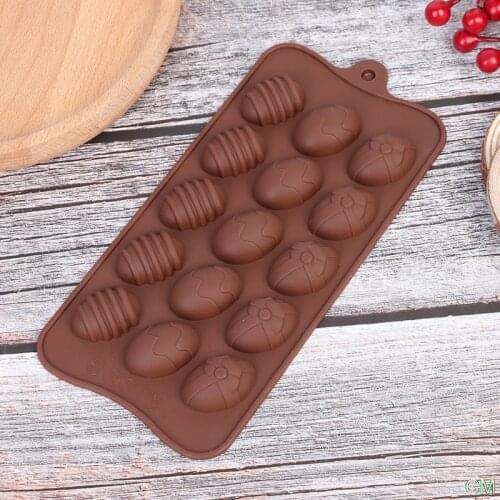 Easter Day Egg Shape Silicone Mold Gummy Animal Fondant Chocolate Candy Mould Cake Baking Decorating Tools Kitchen Bake Tool