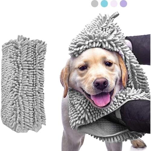 Super Absorbent Dog Towel Quick Drying Soft Thick Safe Breathable Puppy Pet Bath Towel For Small Medium Large Dogs Cats