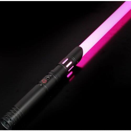 DamienSaber Smooth Swing Proffie Neo Soundboard Lightsaber Force Sabers Toy With RGB Colors Volume Changing Real Sound