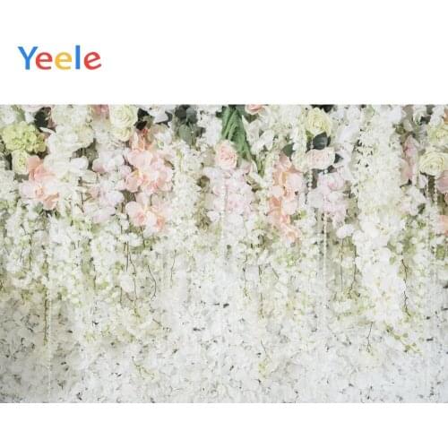 Wedding Photocall Flower Newborn Baby Shower Birthday Custom Vinyl Backdrop Photography Background For Photo Shoot Photophone