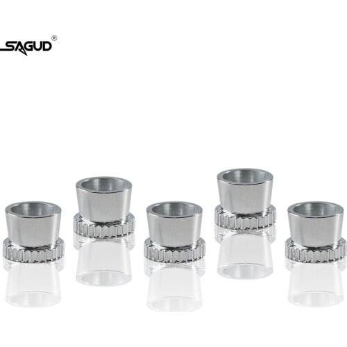 1/3/5PCS SAGUD Universally Applicable Airbrush Needle Cap Replacement Parts for Different Spraying Effects(Can Choose)