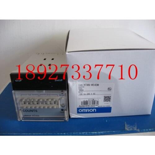 [ZOB] Supply new original authentic Omron omron digital counter H7AN-WE4DM relay
