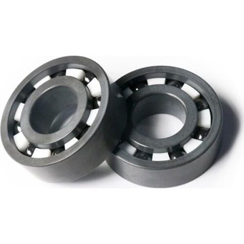4pcs/10pcs 697 Si3N4 full Ceramic bearing 7x17x5 mm silicon nitride Ceramic deep groove ball bearings 7*17*5