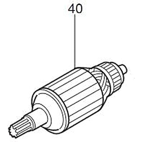 ARMATURE 220V Rotor 514505-9 Replace For Makita 4107R