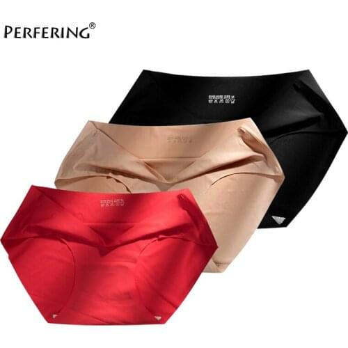 Perfering Seamless Panties Underwear Female Comfort Intimates Fashion Female Low-Rise Briefs Soild Colors Lingerie Drop Shipping