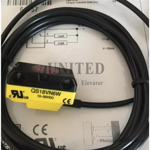 Escalator Step Missing Sensor QS18VN6W