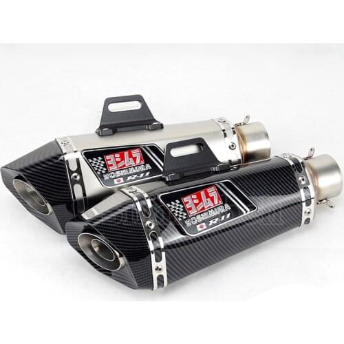Universal Yoshimura Motorcycle Exhaust Pipe Muffler Escape for r1 r25 r3 MT07 MT09 trk502 gsxr750 gsxr1000 z250 z400 z750 z900