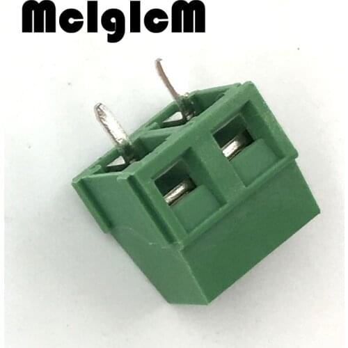 H031-08 200pcs KF127 2P 5.0MM 300V 10A 5.0mm pitch connector pcb screw terminal block connector 2pin