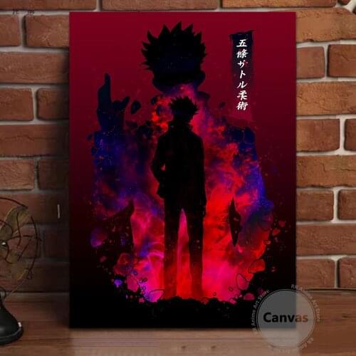 Canvas Anime Gojo Satoru Jujutsu Kaisen Pictures Home Decoration Paintings Poster HD Prints Wall Art Modular Living Room