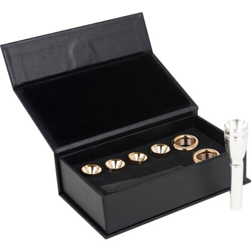 Brass Silver Plated Trumpet Mouthpiece 3C 2C 2B 3B Horn Mouthpiece Trumpet Part for Beginners and Professional Players