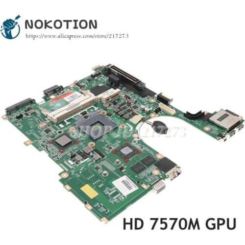 NOKOTION 686975-001 Laptop Motherboard For HP Elitebook 6570B 8570P MAIN BOARD HM76 DDR3 HD7570M Video card