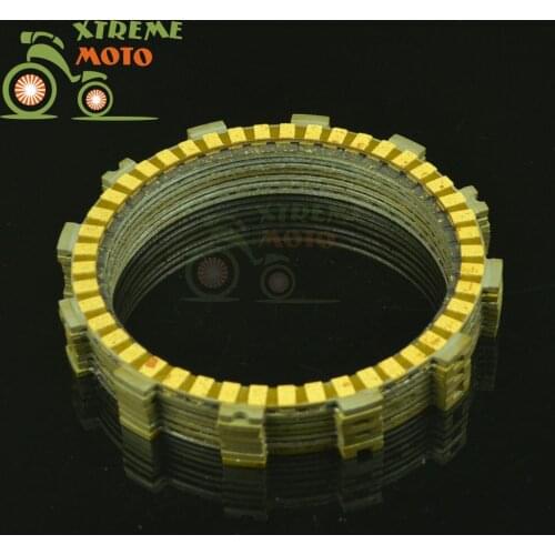 Motorcycle Clutch Disc Friction Plates Set 8pcs for DRZ400 2000-2006 DRZ400E 2000-2007 DRZ400S 2000-2014 DRZ400SM 2005-2014 14