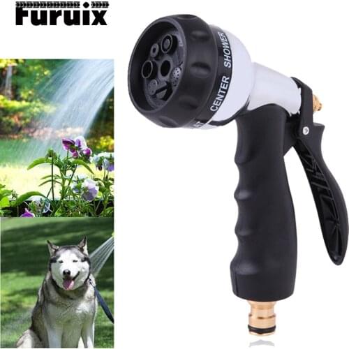 Water Nozzle Head Hose Sprayer Garden Spray Auto Car Washing Home Water Guns High Pressure Home Garden Tool Suppliy