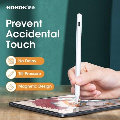 NOHON Stylus Pen Pencil For Apple iPad Touch Pen 1 2 for iPad Pro 11 12.9 2020 9.7 2018 6 7 Air3 Mini5 with Palm Rejection 애플펜슬