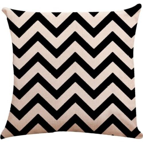 New Style China Factory Decorative Cotton Linen Throw Pillow Cover Cushion Case Couple Pillow Case