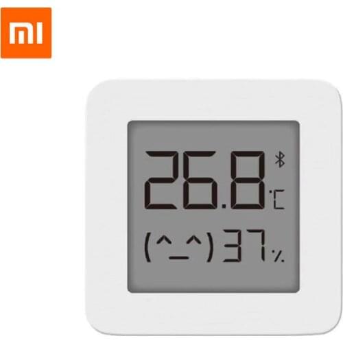 Original XIAOMI Mijia Bluetooth Thermometer 2 Wireless Smart Electric Digital Hygrometer For Smart Home Life Work With Mijia App