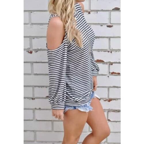 PADEGAO Off Shoulder Blouses