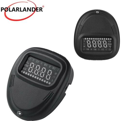 Universal 2" Driving Time Kilometers Display Projector Car A1 HUD Head Up Display Speedometers Dashboard Car HUD Accessory