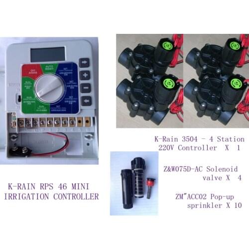 Easy to Install In-Ground Automatic Sprinkler System Kit