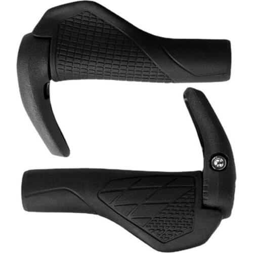 Bike Handlebar Grips Rubber Cover Non-slip Mountain Bike Handle Bar End Rubber Grips Bicycle Accessories Cycling Handle Bar Grip